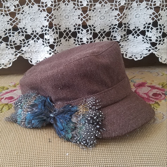Accessories - Feather Bow Cadet Cap